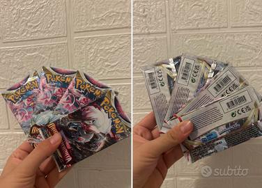 Lotto 4 Buste Pokemon GCC: Origine Perduta