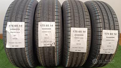 4 GOMME 175 65 14 HANKOOK 2025 100% RIF3866