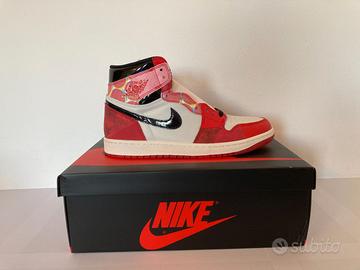 Nike Air Jordan 1 Retro High OG Spider-Man .NUOVE.