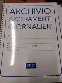 ARCHIVIO AZZERAMENTI GIORNALIERI SCONTRINI FISCALI