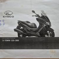 libretto manutenzioni Kymco xtown 
