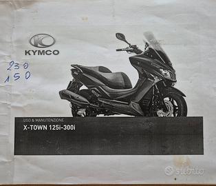 libretto manutenzioni Kymco xtown 