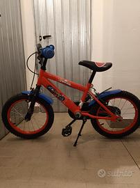 Bici di spiderman 