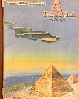 Riviste di Aviazione Aeronautica e volo anni '40