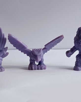 Lotto 3 figurine Monster in My Pocket Serie 1