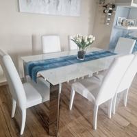 Tavolo soggiorno e sedie