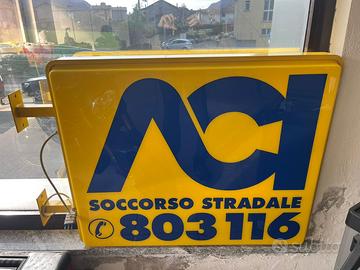 Cartello luminoso Aci
