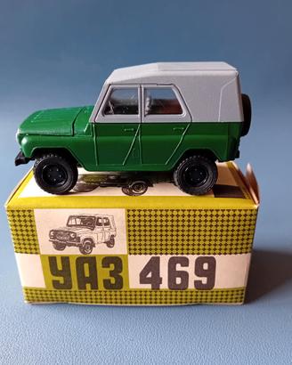 Modellino auto UAZ-469 Urss