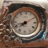 SVEGLIA IN ARGENTO LAVORATO