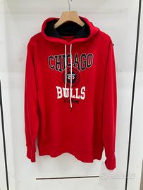 Felpa nuova cappuccio Chicago Bulls