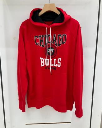 Felpa nuova cappuccio Chicago Bulls