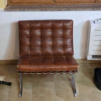 poltrona barcelona originale knoll