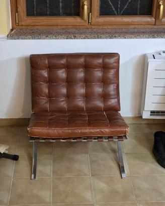 poltrona barcelona originale knoll