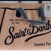 Borsa saint barth paglia con tracolla nuova.