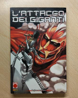 manga Attack on Titan di Hajime Isayama 1 