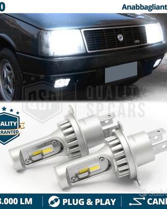 Lampadine LED H4 per Fari LANCIA Y10 LUCE BIANCA