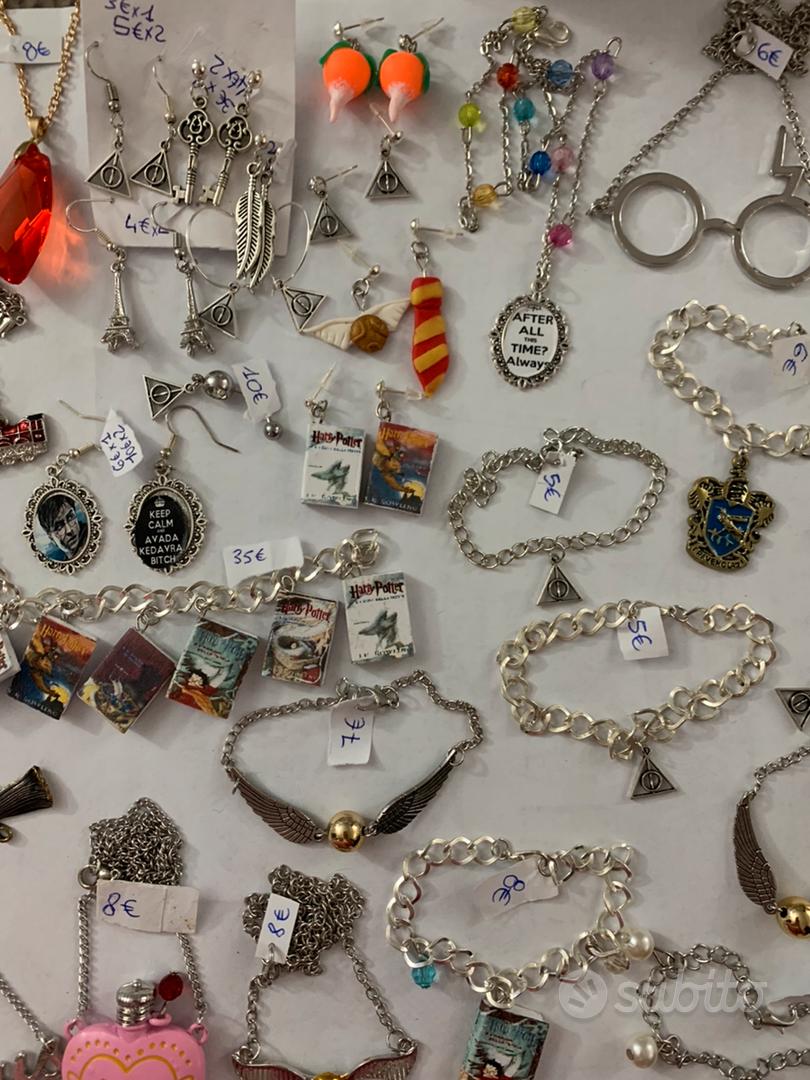 Gioielli Harry Potter collana bracciale orecchini - Abbigliamento e  Accessori In vendita a Roma