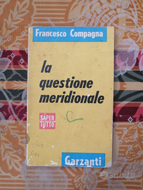 Libro "La questione meridionale" - anno 1963 - GAR