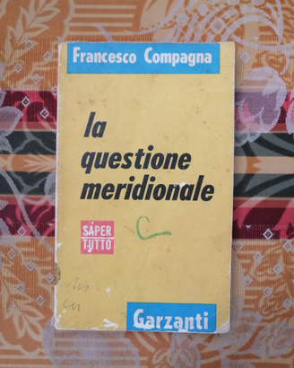 Libro "La questione meridionale" - anno 1963 - GAR