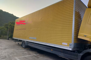 Cassone in alluminio 9.40x2.56