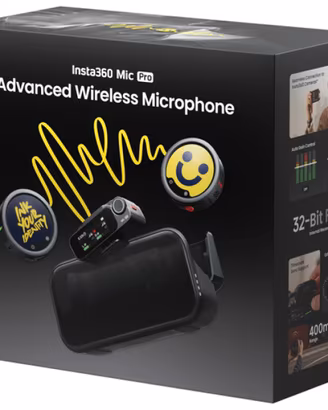 Insta360 Mic Pro (2 TX + 1 RX)  - Garanzia Nital