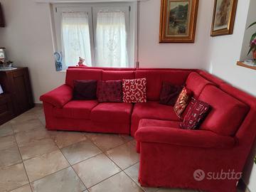 Divano angolare 3 posti