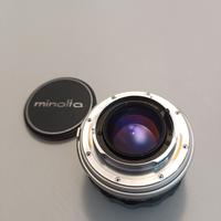MINOLTA obiettivo 58 1:1.4