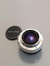 MINOLTA obiettivo 58 1:1.4