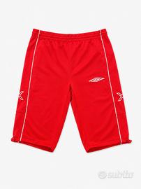 Bermuda Umbro vintage rossi taglia L