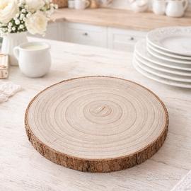 Sottopentola in legno naturale - 17cm