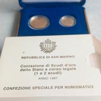 monete in oro del 1997