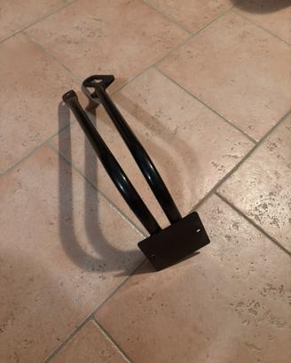 Porta targa laterale moto