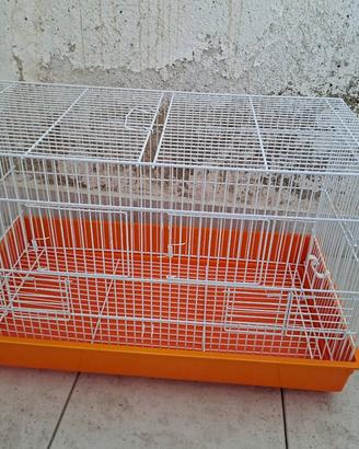 gabbia doppia per uccelli