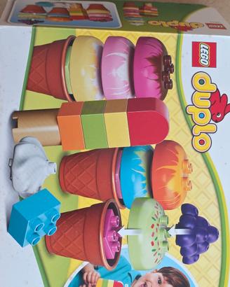 LEGO Duplo set gelati in scatola, plastica, gioco