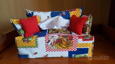 Divanetto porta fazzoletti/veline ved.descrizione