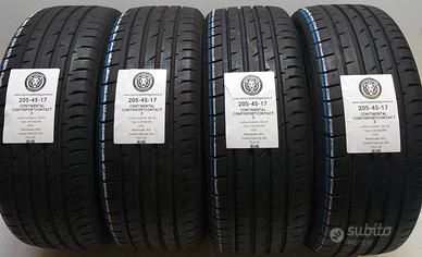 4 GOMME 205 45 17 CONTINENTAL A49158