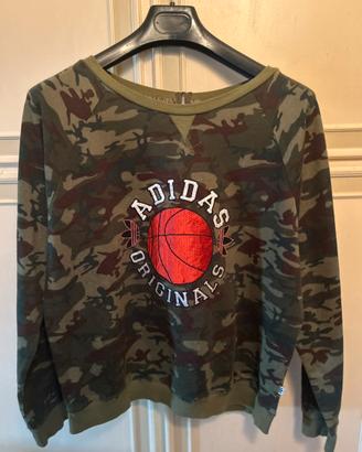 Felpa donna vintage Adidas