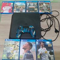 PS4 slim 500gb con 7 giochi 