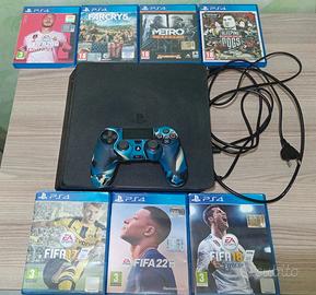 PS4 slim 500gb con 7 giochi 