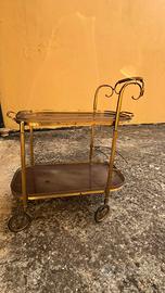 Carrello vassoi vintage