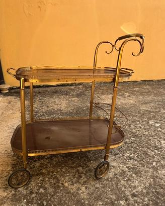 Carrello vassoi vintage