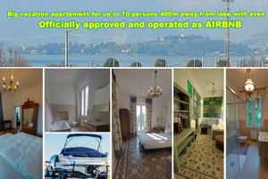 Lago 400 m Ex palazzo arredato come A_I_R_B_N_B