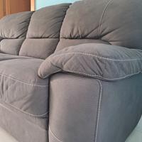 DIVANO 3 SEDUTE  ECOPELLE LAVABILE 