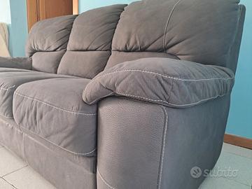 DIVANO 3 SEDUTE  ECOPELLE LAVABILE 