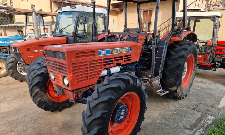 TRATTORE AGRICOLO USATO SAME CENTAURO 70 SPECIAL 4
