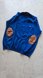 maglione ralph lauren blu tg S