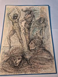 OPERA GRAFICA DI CARNEVANI ANGELO