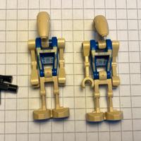 Lego Star Wars - 2 battle droids pilot + armi