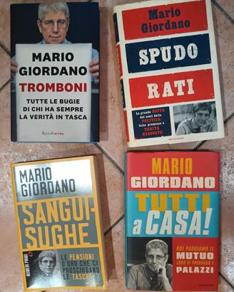 Lotto libri Mario Giordano 