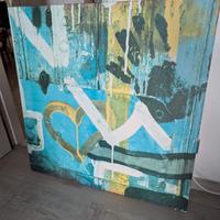 QUADRO SU TELA 90x90 cm